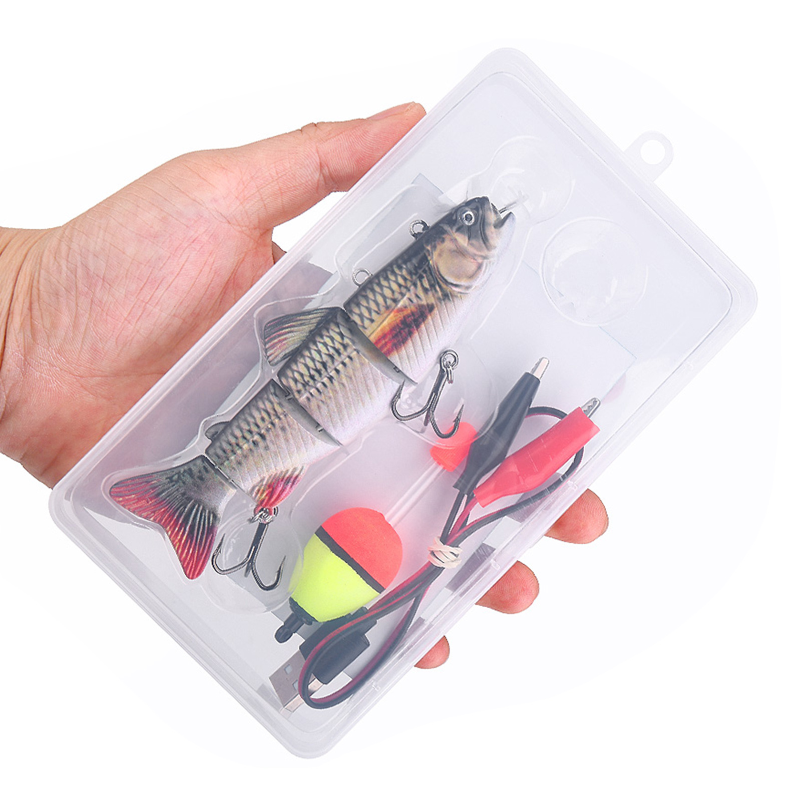 Fishing Boat Navigation Light - Electric Multi-Jointed Fish Lure Electronic Hard