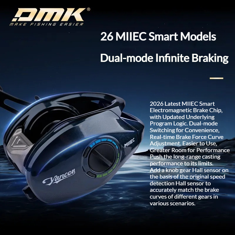 Dmk Baitcasting Reel Miiec Sma - огляд і ціна Fishing Boat Steering Wheel