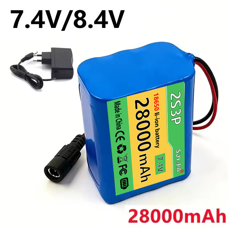 8.4V 28Ah 2s3p 18650 Lithium B - огляд і ціна Fishing Boat Navigation Light